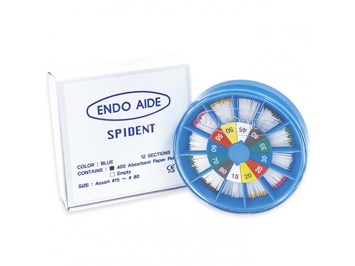 Бумажные штифты в органайзере Endo Aid Papper Points