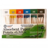 Штифты абсорбирующие бумажные конусные 04 (100шт.), Gapadent