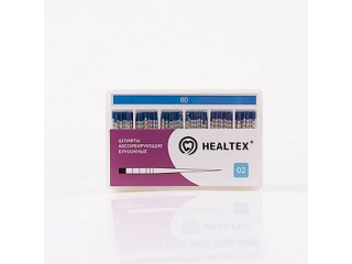 Штифты абсорбирующие бумажные Healtex, конусность 02