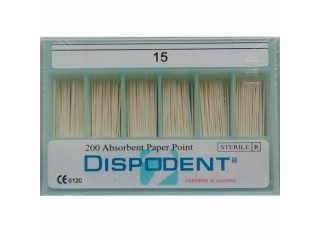 Бумажные штифты, конусность 02