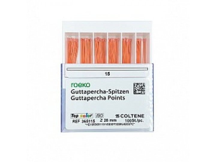 Гуттаперча 02 (100 шт) ROEKO Coltene