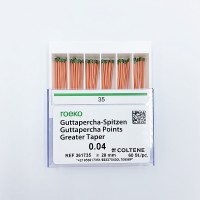 Гуттаперча 04 (100 шт) ROEKO Coltene