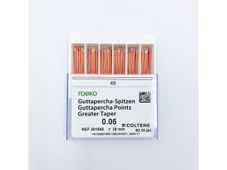 Гуттаперча 06 Greater Taper Coltene 100 шт