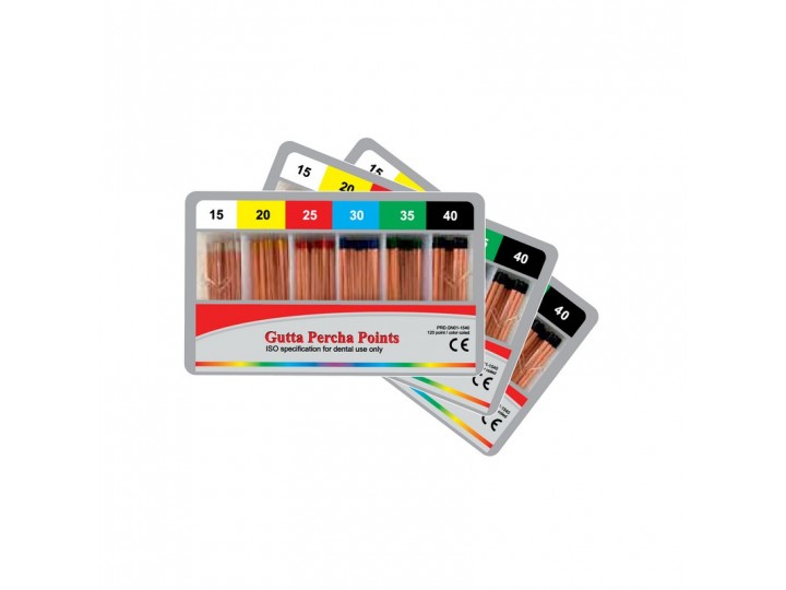 Гуттаперчевые штифты Gutta Percha Points GST