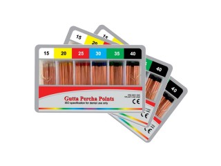Гуттаперчевые штифты Gutta Percha Points GТР конус 04