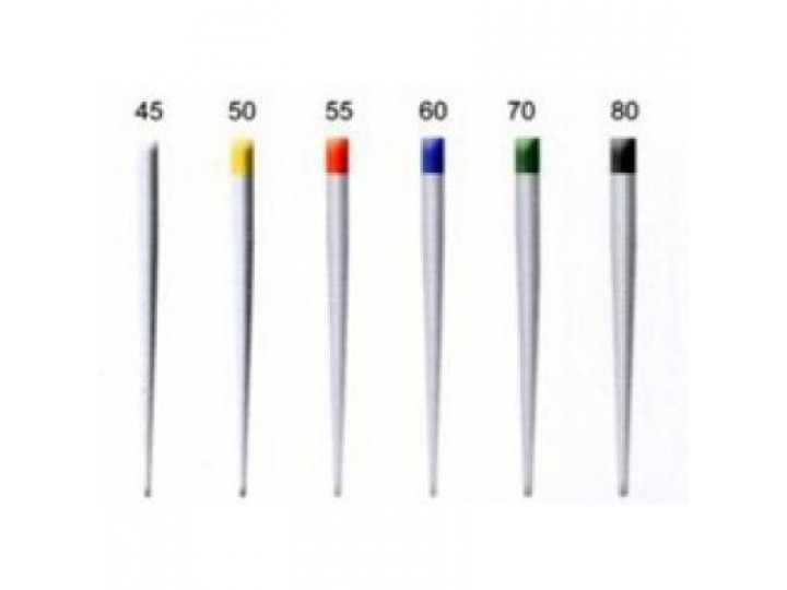 Гуттаперчевые штифты Dispodent, конусность 02