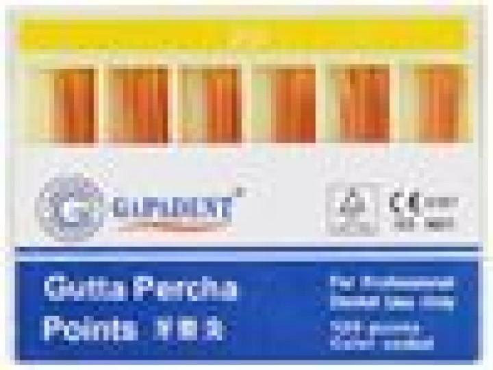 Гуттаперчевые штифты Gapadent конусность 02