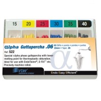 Альфа Гуттаперча - Alpha Guttapercha, конусность 06, VDW