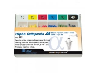 Альфа Гуттаперча - Alpha Guttapercha, конусность 06, VDW