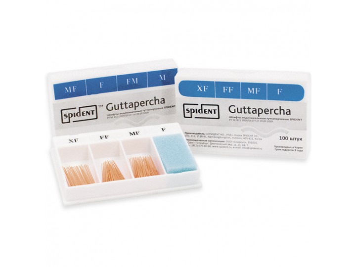 Гуттаперчевые штифты Spident, дополнительные