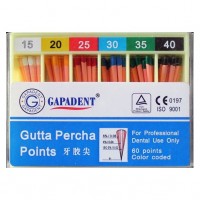 Штифты гуттаперчевые конусные 06(60 шт.), Gapadent