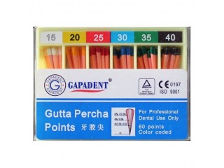 Штифты гуттаперчевые конусные 06(60 шт.), Gapadent