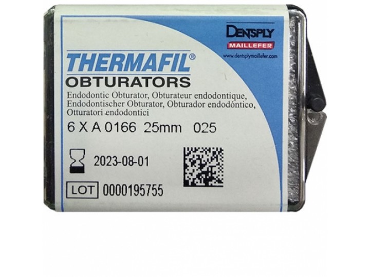 Обтураторы эндодонтические гуттаперчевые Термафил - Thermafil