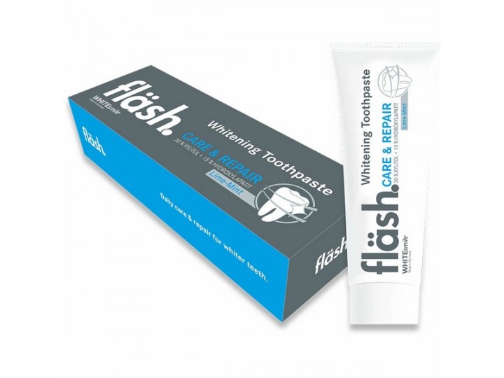 Зубная паста отбеливающая Flash 75 мл.