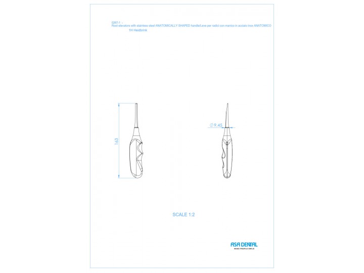 Элеватор прямой 0267-1