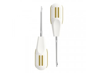 Периотом двойной IDEAL корневой элеватор # 5DF, золото, 5 мм 0280-5DF