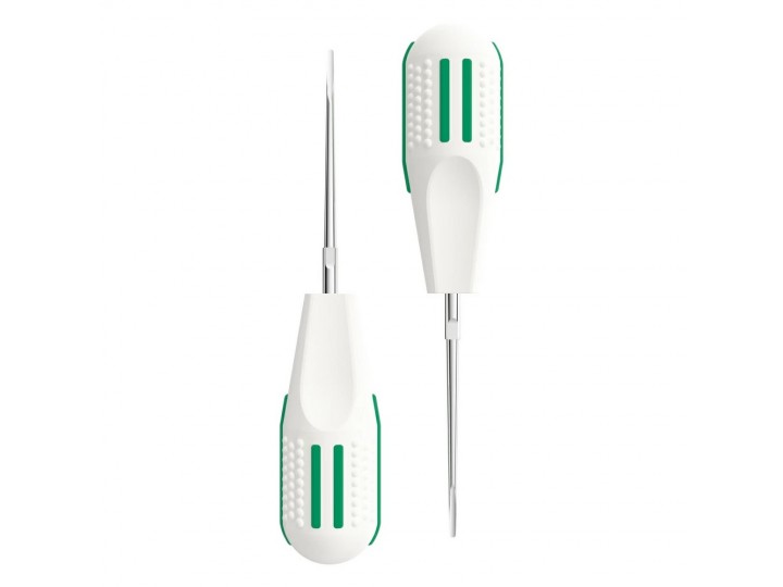 Периотом IDEAL прямой корневой элеватор # 2R, изумруд, 2 мм 0280-2R