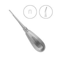 Элеватор Bein изогнутый, 3 мм, №13-1BC, HLW