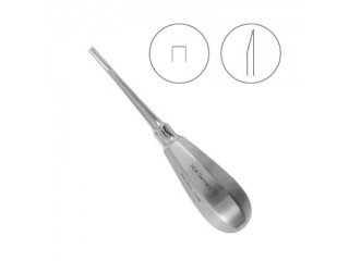 Элеватор Bein, прямой, зубчатый, 4 мм №13-8BZ, HLW