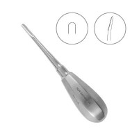 Элеватор Bein, зубчатый, изогнутый, 4 мм №13-2BCZ, HLW