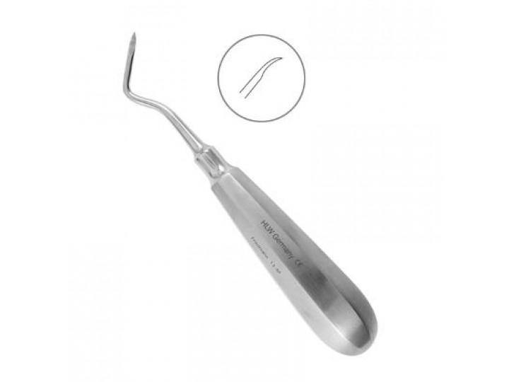 Элеватор Friedmann, изогнутый от себя, 3 мм, №13-5F, HLW