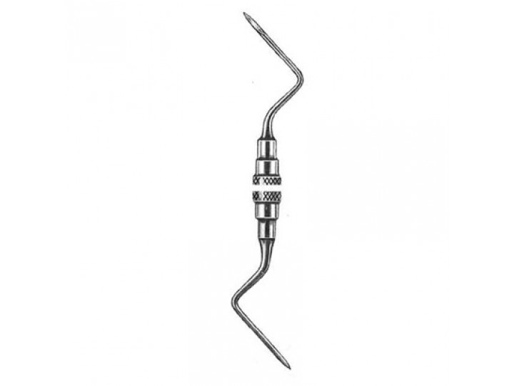 Элеватор апикальный Heidbrink двухсторонний угловой 97-060-2-P