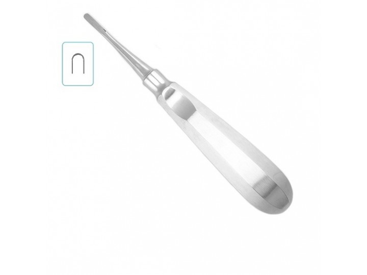 Элеватор зубной прямой №1 без желоба П-720-13