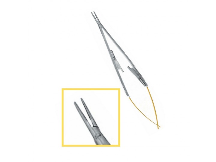 Иглодержатель Кастровьехо прямой STR-14 см 765-7850