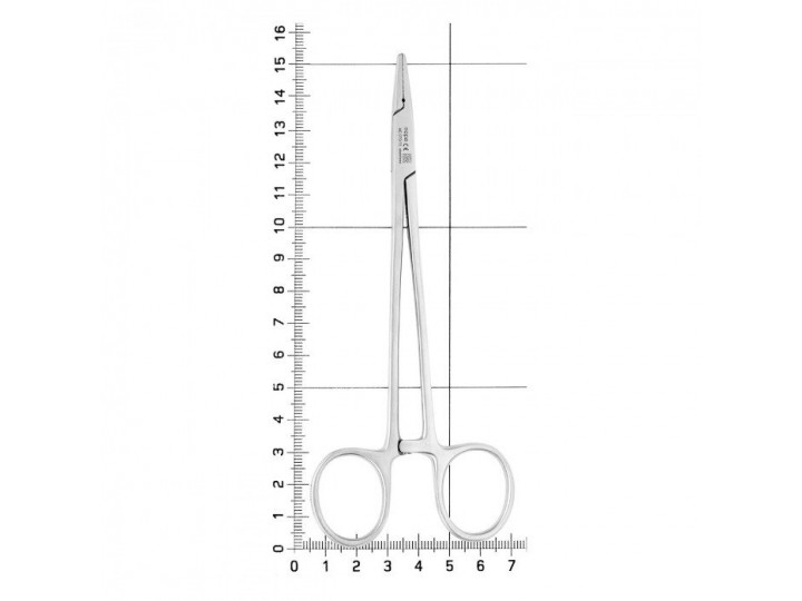 Иглодержатель хирургический прямой Crile Wood, 155 мм, NOPA AE 070/15
