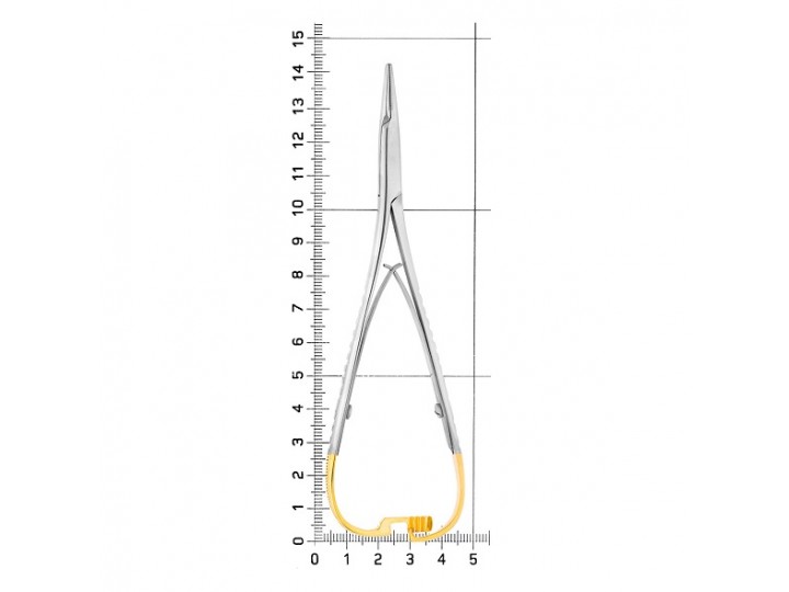 Иглодержатель хирургический Mini-Head Lichtenberg TC 20-21A Иглодержатель хирургический Mini-Head Lichtenberg TC 20-21A