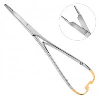 Иглодержатель хирургический прямой Mathieu-Olsen TC 20-32