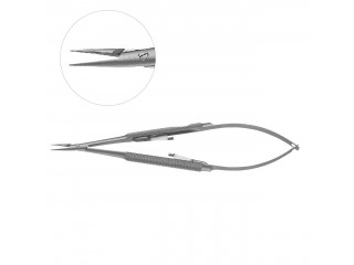 Иглодержатель MS-150, прямой с замком, 32003