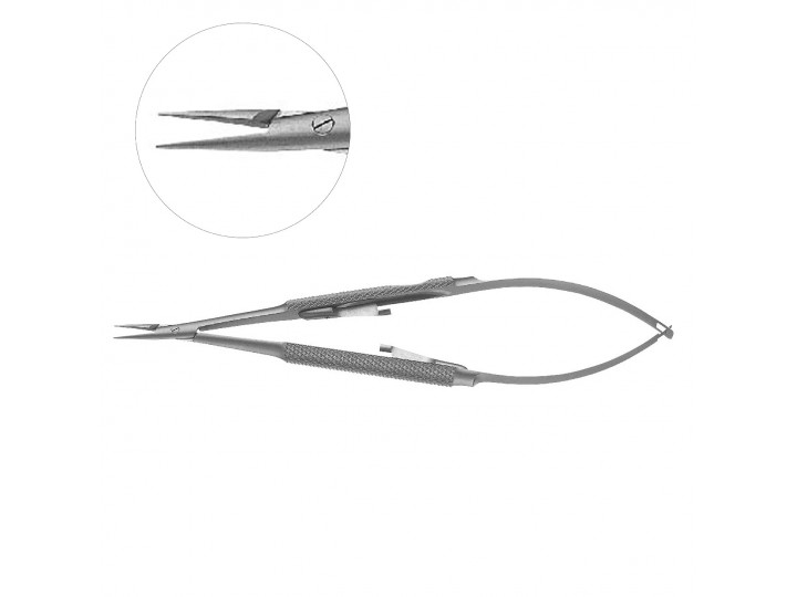 Иглодержатель MS-150, прямой с замком, 32003