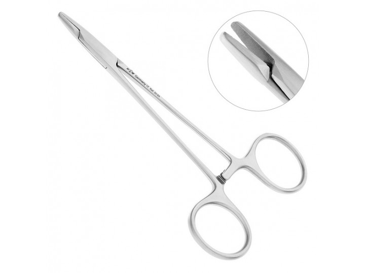 Иглодержатель хирургический гладкий Webster 20-8A