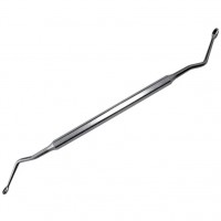 Ложка кюретажная изогнутая средняя №2 ММИЗ