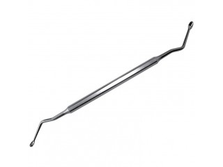 Ложка кюретажная изогнутая средняя №2 ММИЗ