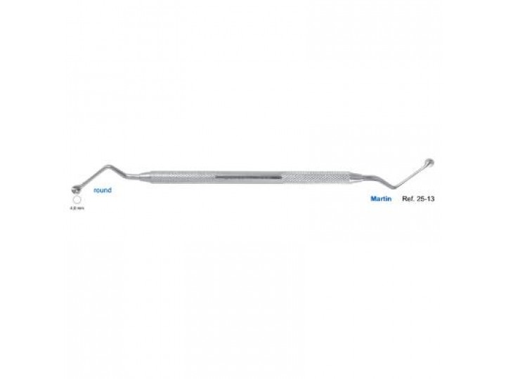Ложка кюретажная круглая Martin, 4,0 мм №25-13 HLW