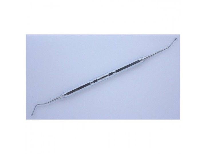 Кюретажная ложка с отверстием, двухсторонняя, 14319