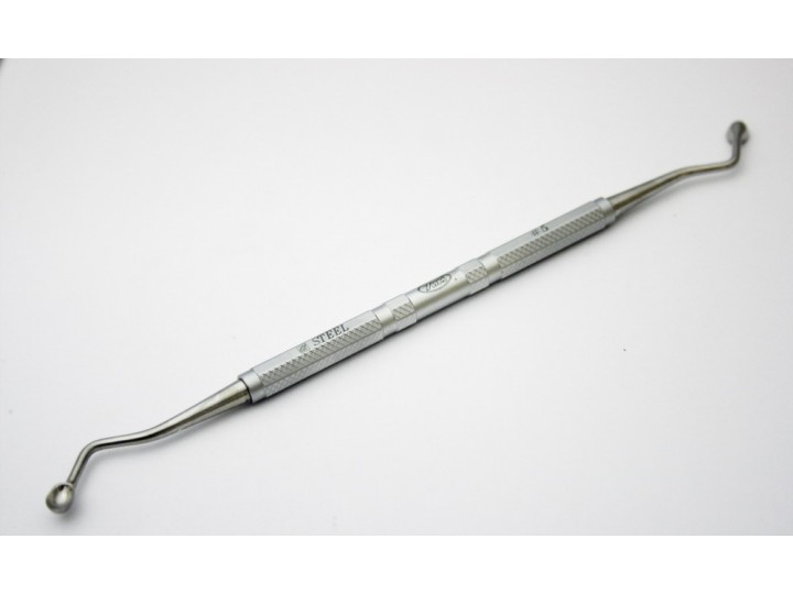 Ложка кюретажная изогнутая №5, 14315