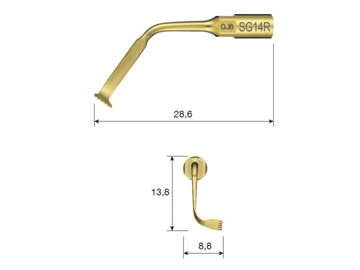 SG14R - насадка для ультразвуковой костной хирургии