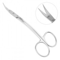 Ножницы хирургические двойной изгиб La Grange, 11,5 см, NOPA AC 472/11