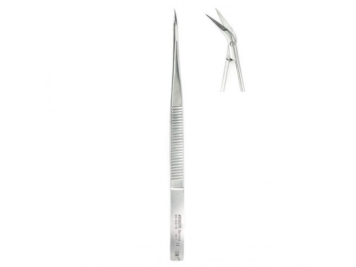 Ножницы изогнутые Potts-Yasargil 04-302-18