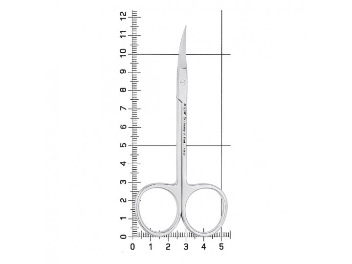 Ножницы хирургические изогнутые Iris 19-2