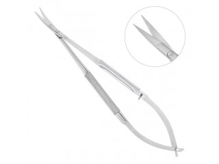 Ножницы хирургические изогнутые Castroviejo-Gomel 19-28