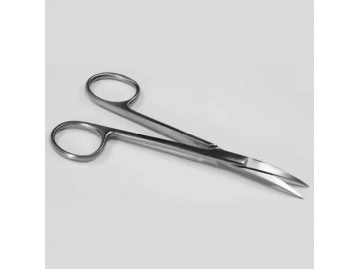 Ножницы десневые вертикально-изогнутые E000530