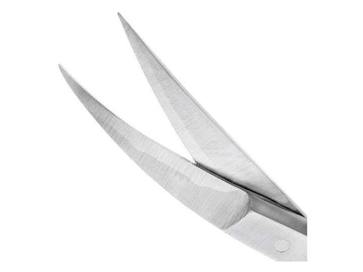 Ножницы хирургические двойной изгиб, зубчатая поверхность La Grange 19-7TC