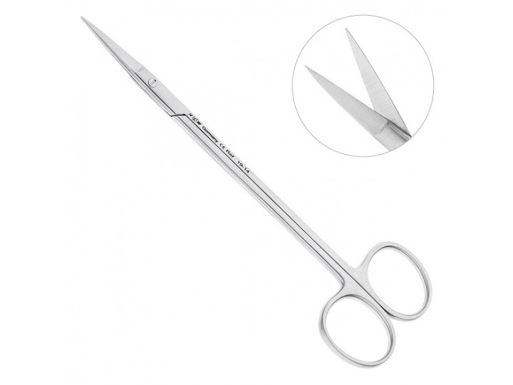 Ножницы хирургические прямые Kelly 19-14