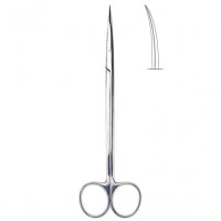 Ножницы изогнутые Metzenbaum Delicate остроконечные 131-320