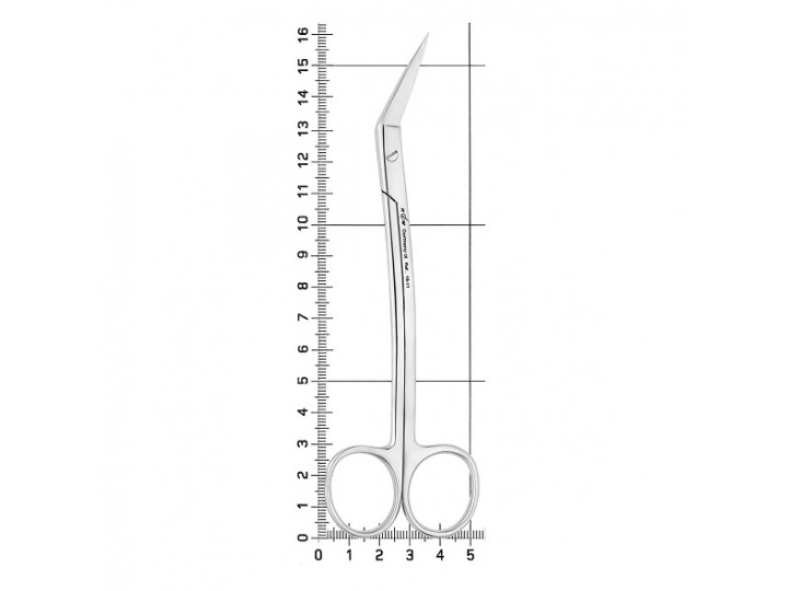 Ножницы хирургические угловые Goldmann-Fox 19-11