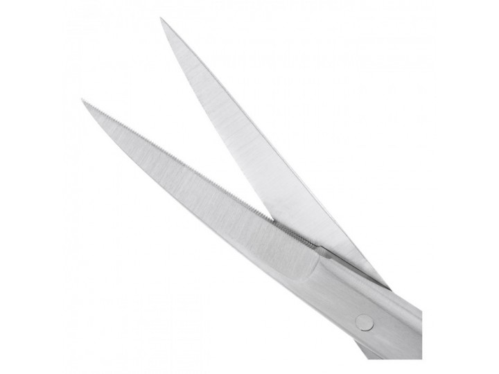 Ножницы хирургические стандартные изогнутые, 11,0 см, зубчатые, NOPA AC 649/11